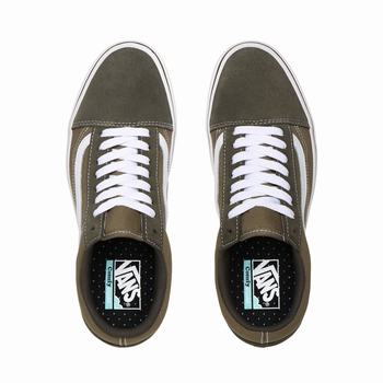 Panske Tenisky Vans Suede and Textile ComfyCush Old Skool Nachový VA89TZUMQ